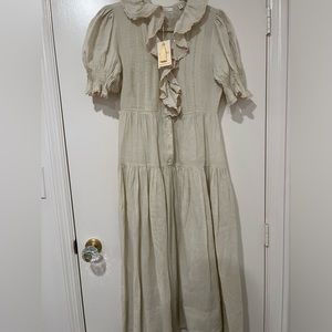 New with tags. One button missing but extra button attached at tag